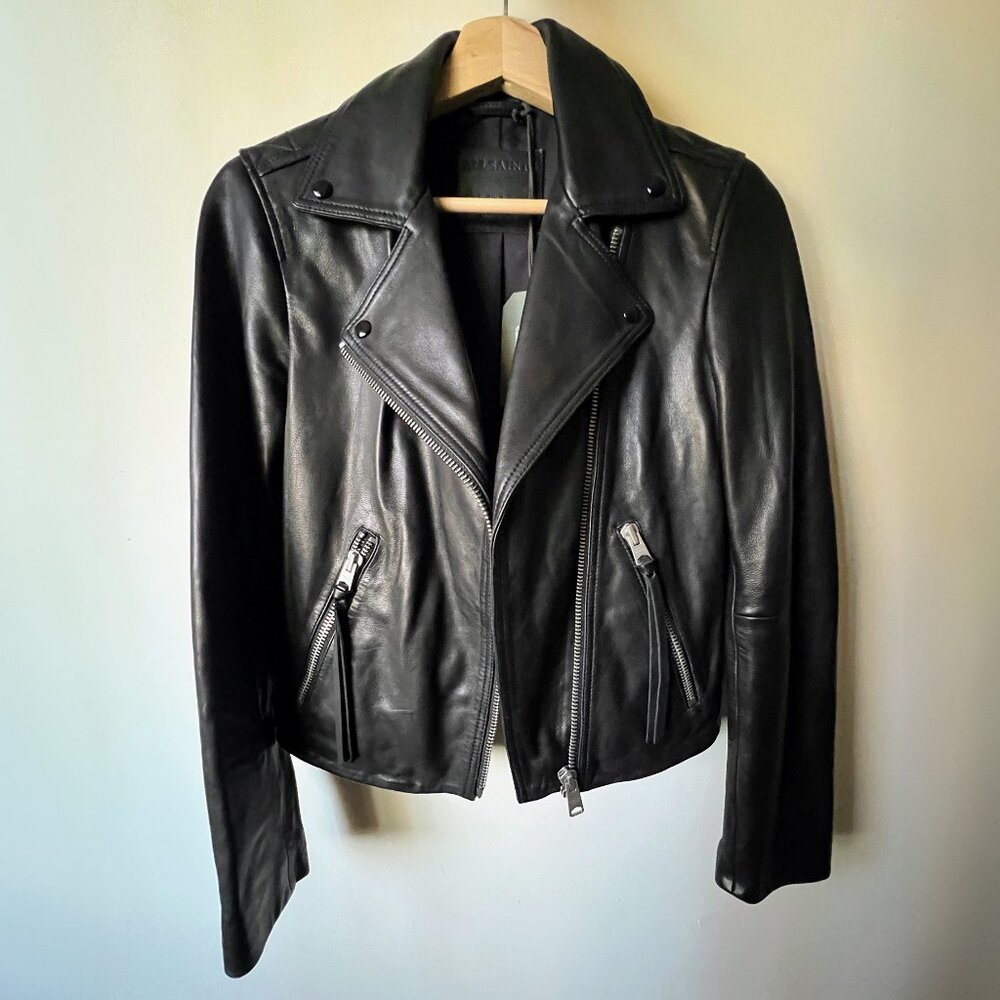 AllSaints Dalby Leather Biker Jacket